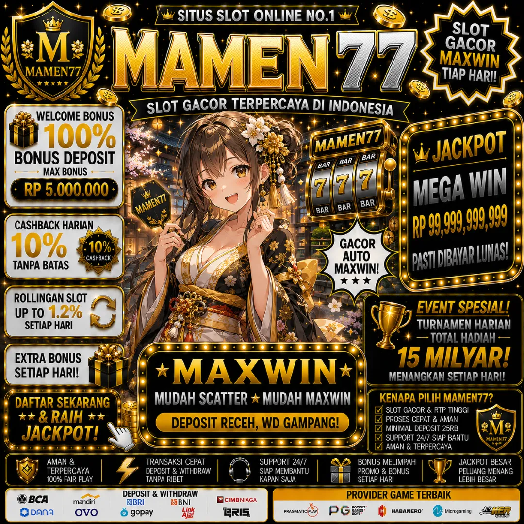 MAMEN77 Banner